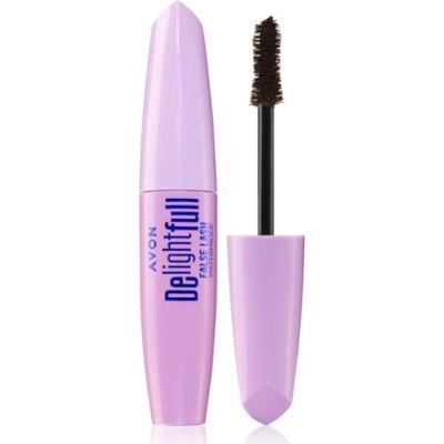 Avon DelightFull False Lash wodoodporny tusz wydłużający odcień Lava Brown 10 ml