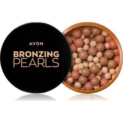 Avon Ultra Colour Pearls puder brązujący w kulkach odcień Warm 28 g