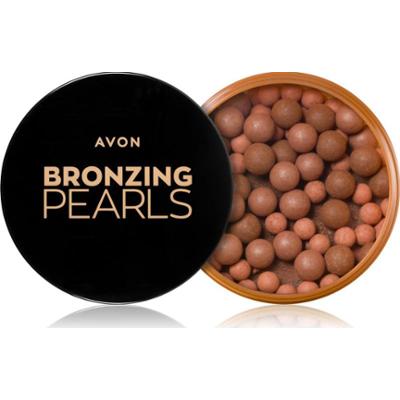 Avon Ultra Colour Pearls puder brązujący w kulkach odcień Medium 28 g
