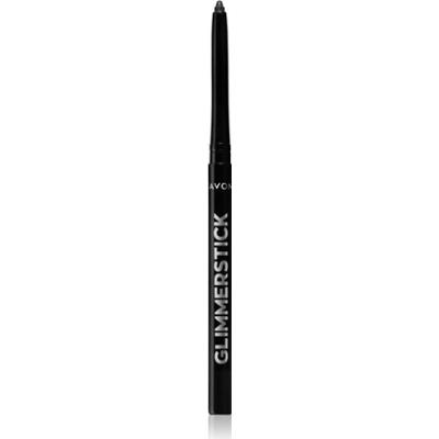 Avon Glimmerstick Diamond precyzyjna kredka do oczu z witaminą E odcień Black Ice 0,35 g