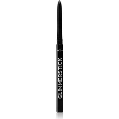 Avon Glimmerstick kredka do oczu o intensywnym kolorze odcień Blackest Black 0,28 g