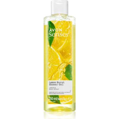 Avon Senses Lemon Burst odświeżający żel pod prysznic 250 ml