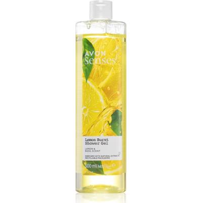 Avon Senses Lemon Burst odświeżający żel pod prysznic 500 ml