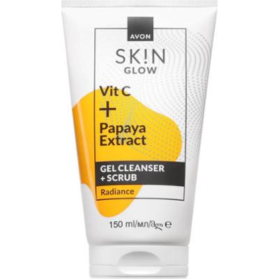 Avon Sk!n Glow peeling żelowy 2 w 1 150 ml