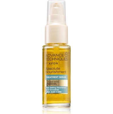 Avon Advance Techniques Absolute Nourishment serum do włosów z olejkiem arganowym 30 ml
