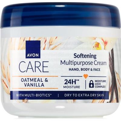 Avon Care Oatmeal & Vanilla krem wielofunkcyjny do twarzy, rąk i ciała 400 ml