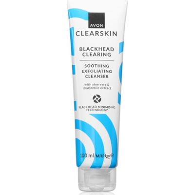 Avon Clearskin Blackhead Clearing oczyszczający peeling żelowy przeciw zaskórnikom 100 ml