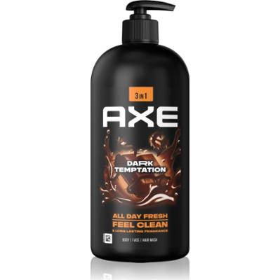 Axe Dark Temptation żel pod prysznic do twarzy, ciała i włosów 900 ml