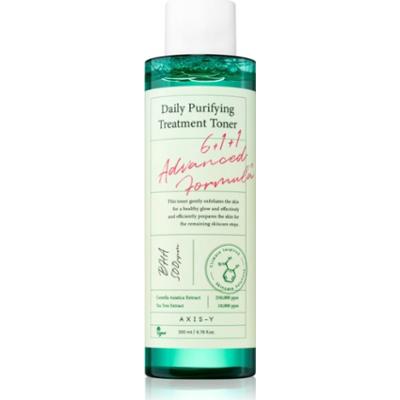 AXIS-Y 6+1+1 Advanced Formula Daily Purifying Treatment Toner tonik głęboko oczyszczający o działaniu uspokajającym 200 ml