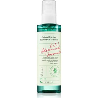 AXIS-Y 6+1+1 Advanced Formula Quinoa One-Step Balanced Gel Cleanser oczyszczający żel do demakijażu dla cery wrażliwej 180 ml