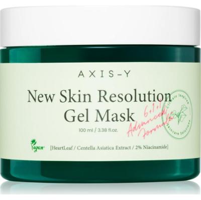 AXIS-Y 6+1+1 Advanced Formula New Skin Resolution Gel Mask kojąca maska żelowa z efektem chłodzącym 100 ml