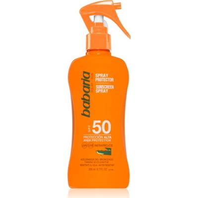 Babaria Sun Protective spray do opalania SPF 50 wodoodporny 200 ml