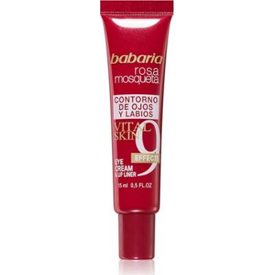 Babaria Rosa Mosqueta krem do okolic oczu i ust z 9 efektami 15 ml