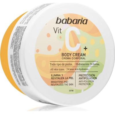 Babaria Vitamin C nawilżający krem do ciała do wszystkich rodzajów skóry 400 ml