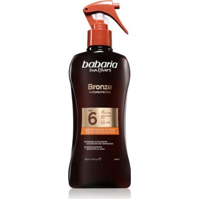 Babaria Sun Protective olejek do opalania w sprayu SPF 6 300 ml