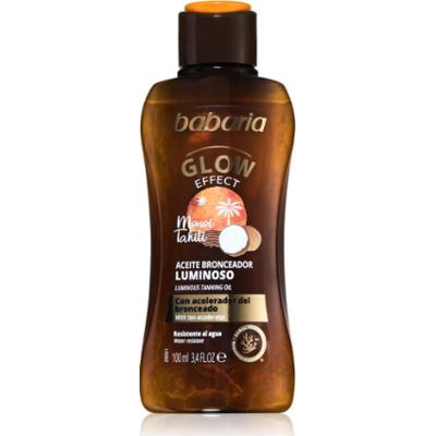 Babaria Glow Effect Monoi Tahiti olejek rozświetlający do opalania 100 ml