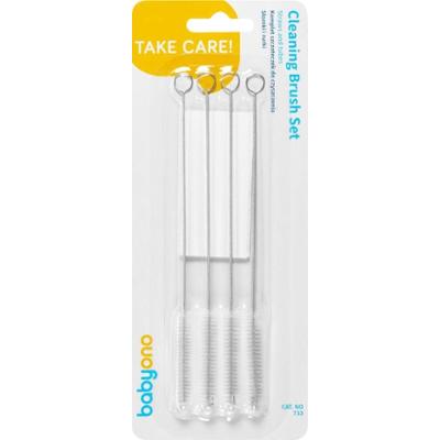BabyOno Take Care Straws and Tubes Cleaning Brushes szczotka do czyszczenia 4 szt.