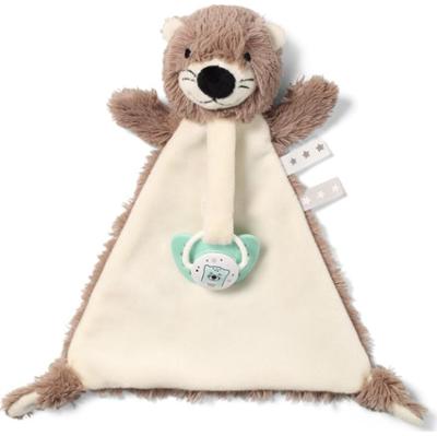 BabyOno Toy kocyk do przytulania z klipsem Otter Maggie 1 szt.