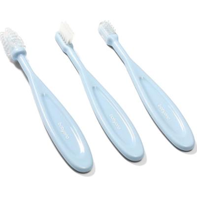 BabyOno Toothbrush szczoteczka do zębów dla dzieci Blue 3 szt.