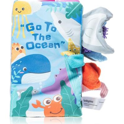 BabyOno Have Fun Go to the ocean książeczka kontrastowa edukacyjna 1 szt.