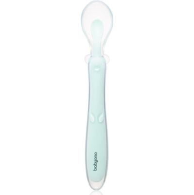 BabyOno Silicone Spoon 6m+ łyżeczka dla dzieci Mint 1 szt.