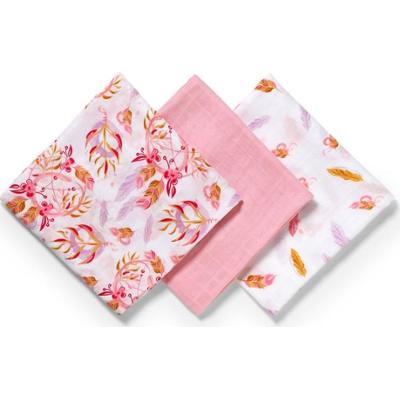 BabyOno Take Care Natural Bamboo Diapers pieluchy wielorazowe Old Pink 3 szt.