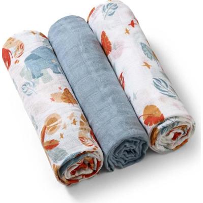BabyOno Take Care Muslin Diapers pieluchy wielorazowe Blue 3 szt.