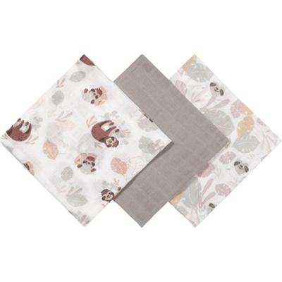 BabyOno Muslin Diapers Super Soft pieluchy wielorazowe Grey 70x70 cm 3 szt.