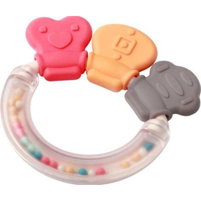 BabyOno Rattle With Teether 3m+ gryzak z grzechotką Shapes 1 szt.