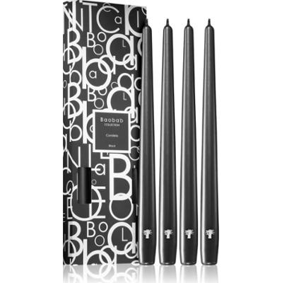 Baobab Collection Candela Black świeczka 4 szt.