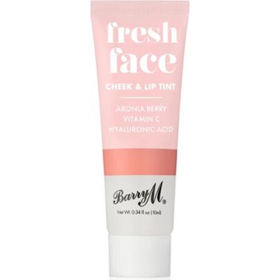 Barry M Fresh Face róż w płynie i błyszczyk do ust odcień Peach Glow 10 ml