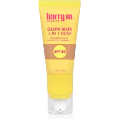 Barry M Glow Blur baza rozświetlająca SPF 30 odcień Medium 30 ml