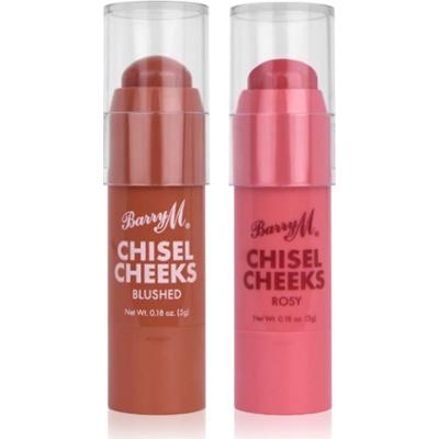 Barry M Chisel Cheeks róż do policzków w kremie w sztyfcie duo balení 2x5 g