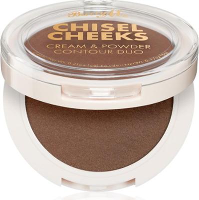 Barry M Chisel Cheeks paletka do konturowania twarzy podwójne Medium 11 g