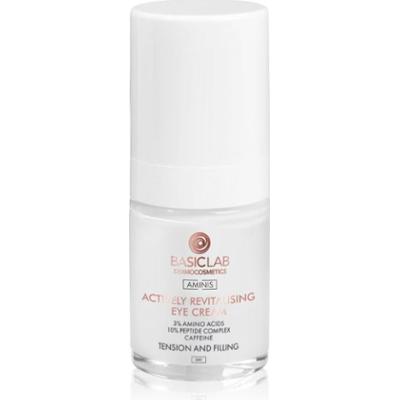 BasicLab Dermocosmetics Aminis rewitalizujący krem pod oczy z efektem wzmacniającym 18 ml
