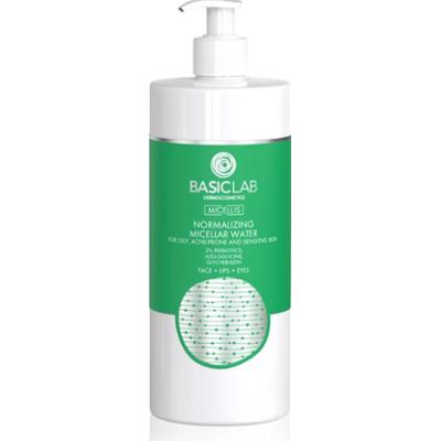 BasicLab Dermocosmetics Micellis woda micelarna do skóry mieszanej i tłustej z dozownikiem 500 ml