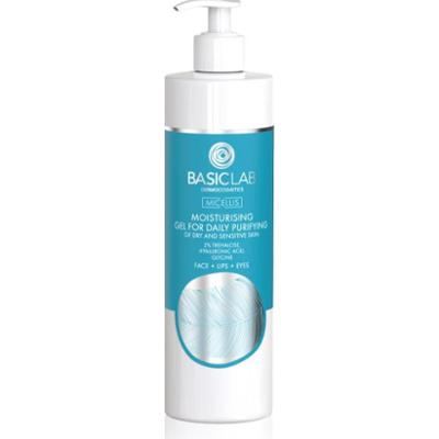 BasicLab Dermocosmetics Micellis nawilżający żel oczyszczający do skóry suchej i wrażliwej 300 ml