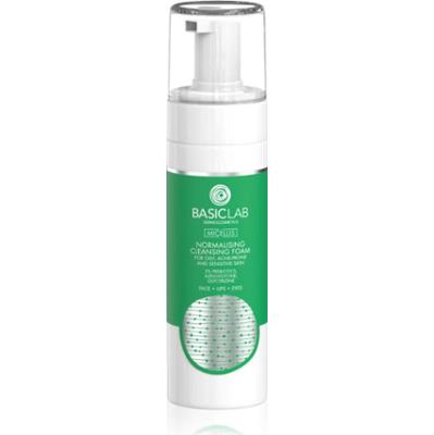 BasicLab Dermocosmetics Micellis delikatna pianka oczyszczająca do skóry tłustej ze skłonnością do trądziku 150 ml