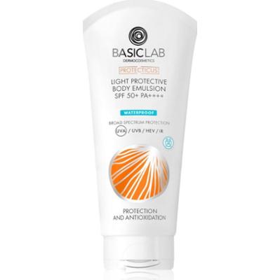 BasicLab Dermocosmetics Protecticus emulsja nawilżająco-ochronna do twarzy i ciała SPF 50+ wodoodporna 100 ml