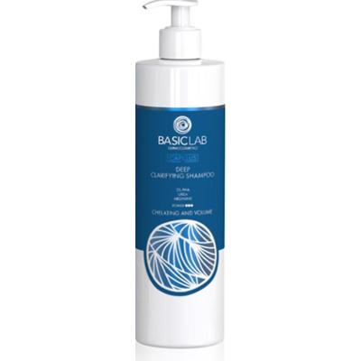 BasicLab Dermocosmetics Capillus głęboko oczyszczający szampon do przetłuszczającej się skóry głowy 300 ml