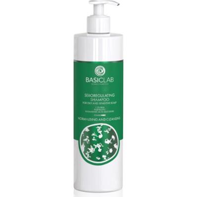 BasicLab Dermocosmetics Trichologis szampon oczyszczający do regulacji sebum 300 ml