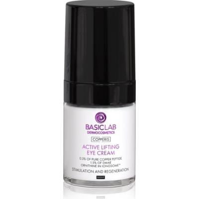 BasicLab Dermocosmetics Copperis liftingujący krem pod oczy na noc 18 ml