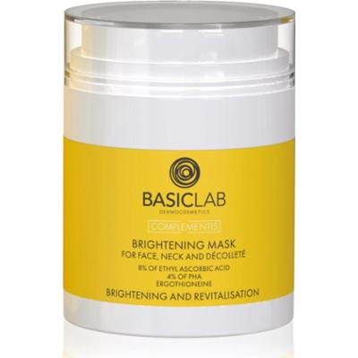 BasicLab Dermocosmetics Complementis maseczka rozjaśniająca do cery poszarzałej o niejednolitym kolorze 50 ml