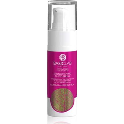 BasicLab Cosmetology Esteticus serum do ujednolicania kolorytu skóry przeciw zaczerwienieniom skóry 15% Growth Factor Complex EGF 30 ml