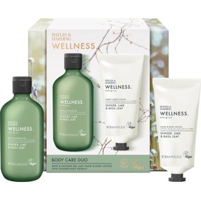 Baylis & Harding Wellness. Energise zestaw upominkowy do ciała Ginger, Lime & Basil Leaf