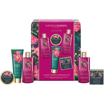 Baylis & Harding Boudoire Tropical Paradise zestaw upominkowy blaszane pudełko