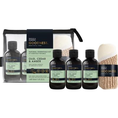 Baylis & Harding Goodness Oud, Cedar & Amber zestaw upominkowy do kąpieli