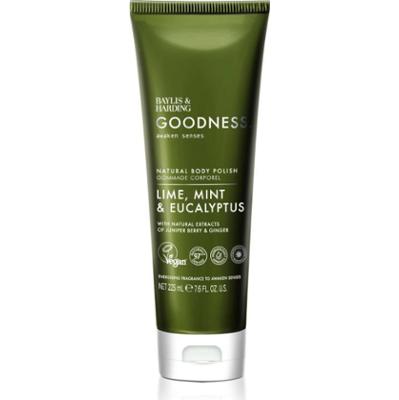 Baylis & Harding Goodness Awaken Senses orzeźwiający peeling do ciała zapachy Lime, Mint & Eucalyptus 225 ml