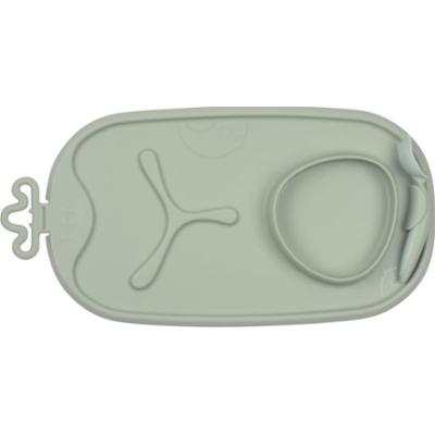 b.box Roll & Go składana podkładka pod talerz Sage 1 szt.