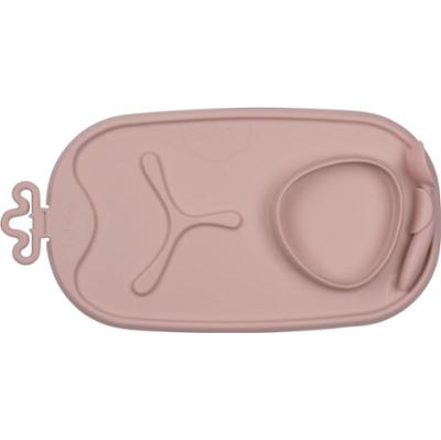 b.box Roll & Go składana podkładka pod talerz Blush 1 szt.